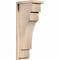 Ekena Millwork Mediterranean Smooth Corbel w/Backplate, Douglas Fir, 7 1/2"W x 10"D x 26"H COR08X10X26MED01SDF - alternate 1